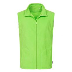 Męska Klasyczna Kamizelka Polarowa. Zielone kamizelki męskie Stedman, m, z polaru, bez kaptura. Za 108.99 zł.