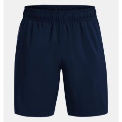 Spodenki treningowe męskie lekkie Under Armour 1370388. Niebieskie szorty sportowe męskie Under Armour, bez wzorów. Za 169.99 zł.