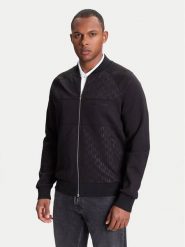 KARL LAGERFELD Bluza 705023 553902 Czarny Regular Fit. Czarne bluzy rozpinane męskie KARL LAGERFELD, l, bez wzorów, z syntetyku, bez ramiączek, bez kaptura. Za 1,049.00 zł.
