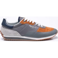 Pepe Jeans - Buty. Szare buty sportowe na co dzień męskie Pepe Jeans, z gumy, sportowe. W wyprzedaży za 219.90 zł.