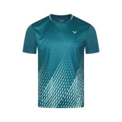 Koszulka sportowa unisex VICTOR T-43103 G r. S. Zielone t-shirty sportowe męskie Victor, l, bez wzorów, z poliesteru, sportowe, bez ramiączek. Za 149.99 zł.