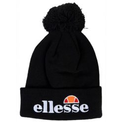 Ellesse czapka zimowa Velly Pom Pom Beanie czarna. Czarne czapki męskie Ellesse, na zimę, bez wzorów, sportowe. Za 115.00 zł.