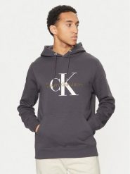 Calvin Klein Jeans Bluza J30J320805 Szary Regular Fit. Szare bluzy nierozpinane męskie Calvin Klein Jeans, m, bez wzorów, z bawełny, bez ramiączek, bez kaptura. Za 249.99 zł.