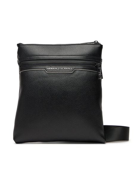 Armani Exchange Saszetka XM001603 AF17205 MC105 Czarny. Czarne saszetki męskie Armani Exchange, bez wzorów, ze skóry. Za 319.99 zł.