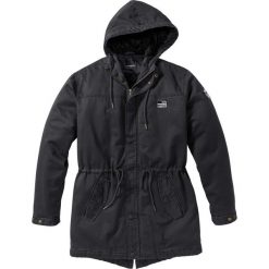Kurtka parka Regular Fit bonprix czarny. Kurtki męskie marki bonprix. Za 124.99 zł.