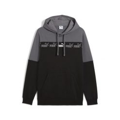 Męska bluza z kapturem Around the Block PUMA Cool Dark Gray. Szare bluzy nierozpinane męskie Puma, m, bez wzorów, z kapturem. W wyprzedaży za 184.00 zł.