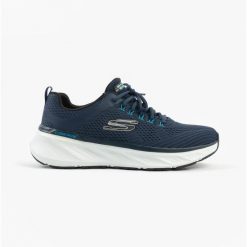 Buty męskie SKECHERS Edgeride Contention. Niebieskie buty sportowe na co dzień męskie Skechers, m, bez wzorów, bez ramiączek, bez kaptura. Za 249.99 zł.