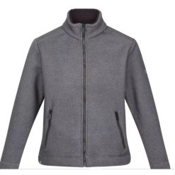 Polar Z Suwakiem Męski Garrian II. Fioletowe bluzy z polaru męskie Regatta, m, bez wzorów, z polaru, sportowe, bez ramiączek, bez kaptura. Za 112.99 zł.