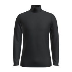 Bluza termoaktywna męska icebreaker 260 Tech Turtleneck. Czarne bielizna termoaktywna męska Icebreaker, l, bez wzorów, z wełny, bez ramiączek, trekkingowe. Za 419.99 zł.