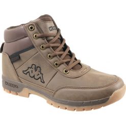 Kappa Bright Mid Light 242075-5050. Brązowe buty trekkingowe męskie Kappa, na zimę, z materiału. W wyprzedaży za 129.99 zł.