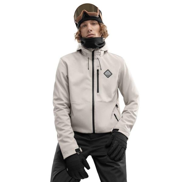 Kurtka snowboardowa męska W2 Cerro. Brązowe kurtki męskie SIROKO, m, bez wzorów, z softshellu, bez ramiączek, bez kaptura. W wyprzedaży za 378.00 zł.