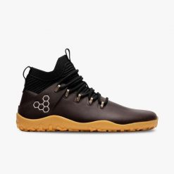 Buty barefoot męskie Vivobarefoot Magna Leather Fg. Brązowe buty trekkingowe męskie Vivobarefoot, bez wzorów, bez zapięcia, trekkingowe. Za 709.00 zł.