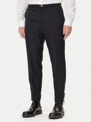 Versace Jeans Couture Spodnie materiałowe 79GAA128 N0136 Czarny Slim Fit. Czarne spodnie na co dzień męskie Versace Jeans Couture, bez wzorów, z jeansu. Za 1,619.00 zł.