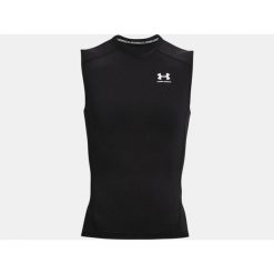 Koszulka treningowa męska Under Armour Comp. Białe bielizna termoaktywna męska Under Armour, m, bez wzorów, bez ramiączek. Za 169.50 zł.