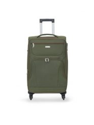 Semi Line Walizka duża T5773-3 Zielony. Zielone walizki męskie Semi-line, bez wzorów, z poliesteru, duże. Za 219.99 zł.