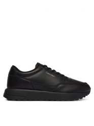 Calvin Klein Sneakersy City Runner Laceup Lth HM0HM02146 Czarny. Czarne buty sportowe na co dzień męskie Calvin Klein, m, bez wzorów, ze skóry, bez ramiączek, bez kaptura. Za 529.99 zł.
