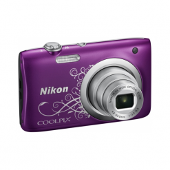 Nikon COOLPIX A100 Fioletowy z ornamentem. Aparaty kompaktowe marki NIKON. W wyprzedaży za 349.00 zł.