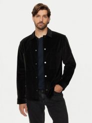 Calvin Klein Koszula K10K113619 Czarny Overshirt Fit. Czarne koszule męskie Calvin Klein, l, bez wzorów, z bawełny, bez kołnierzyka, bez ramiączek. Za 439.99 zł.