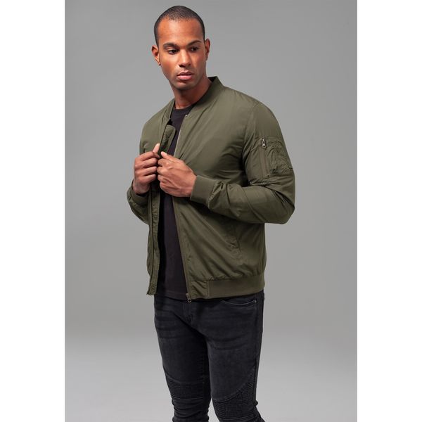 Parka Urban Classic light. Zielone parki męskie Urban Classics, na zimę, m, bez wzorów, bez kaptura. Za 250.50 zł.