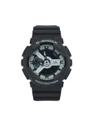 G-Shock Zegarek Hidden Glow GA-110HD-8AER Szary. Szare, analogowe zegarki męskie G-Shock. Za 569.99 zł.