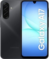 Smartfon Samsung Galaxy A17 4/128GB Czarny (SM-A175FZKBEUE). Czarne smartfony SAMSUNG. Za 771.45 zł.