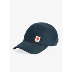 Czapka z daszkiem Fjallraven High Coast Wind Cap. Niebieskie czapki męskie Fjällräven, bez wzorów, sportowe. Za 172.99 zł.