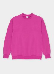 Różowa bluza oversize z okrągłym dekoltem C22SF-2B-004-R-0. Czerwone bluzy nierozpinane męskie Pako Lorente, l, bez wzorów, z bawełny, casualowe, bez ramiączek, bez kaptura. Za 59.99 zł.