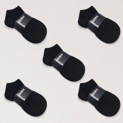 Skarpety techniczne treningowe Ghost - 25 par czarne. Białe buty treningowe męskie Legea, bez wzorów, z elastanu, bez zapięcia, na fitness i siłownię. Za 86.00 zł.