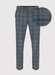 PAKO LORENTE – Spodnie garniturowe P22WP-6G-033-S-S. Szare eleganckie spodnie męskie Pako Lorente, bez wzorów, z wełny. Za 499.99 zł.
