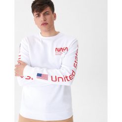 Bluza NASA - Biały. Bluzy nierozpinane męskie marki House. Za 99.99 zł.