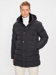 Hetregó Kurtka puchowa Joseph 8K435R 23WU07 Czarny Regular Fit. Czarne kurtki męskie Hetregó, m, bez wzorów, z puchu, bez ramiączek, bez kaptura. Za 4,039.00 zł.