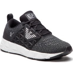 Sneakersy EA7 EMPORIO ARMANI - X8X017 XK021 00184 Black/Grey. Czarne buty sportowe na co dzień męskie EA7 Emporio Armani, z materiału, eleganckie. Za 969.00 zł.
