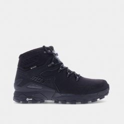 Buty trekkingowe męskie, Inov-8 Roclite Pro G 400 GTX V2. Czarne buty trekkingowe męskie Inov-8, bez wzorów, z gumy, bez zapięcia. Za 649.99 zł.