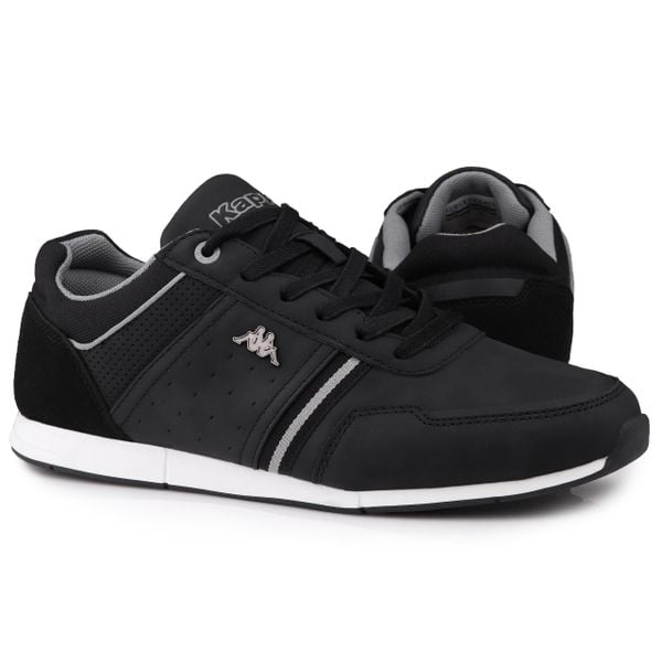 Buty męskie sportowe do chodzenia KAPPA LOGO TYLER. Białe buty do biegania męskie Kappa, bez wzorów, bez zapięcia, trekkingowe. W wyprzedaży za 159.00 zł.