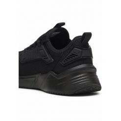 Buty do biegania unisex Retaliate 3 PUMA Black. Czarne buty do biegania męskie Puma, bez wzorów, z materiału, bez zapięcia, do biegania. Za 309.00 zł.