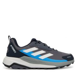 Trekkingi adidas. Szare buty trekkingowe męskie ADIDAS, bez wzorów, bez zapięcia, trekkingowe, adidas terrex. Za 359.99 zł.