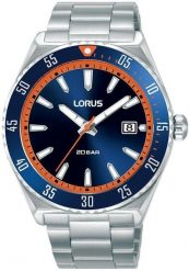 Zegarek męski Lorus RS953DX9 srebrny. Szare zegarki męskie Lorus, srebrne. Za 329.00 zł.