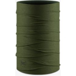 Komin na szyję - Bandana BUFF Coolnet UV® Solid. Żółte szaliki męskie Buff, na jesień, bez wzorów. Za 99.90 zł.