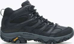 Buty trekkingowe męskie Merrell Moab 3 Thermo Mid czarne r. 41. Czarne buty trekkingowe męskie Merrell, bez wzorów, bez zapięcia. Za 578.99 zł.