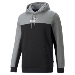 Bluza sportowa męska Puma 84903601. Czarne bluzy nierozpinane męskie Puma, l, bez wzorów, z dżerseju, z kapturem. Za 276.00 zł.