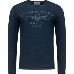 T-shirt AERONAUTICA MILITARE Niebieski. Koszulki męskie z długim rękawem marki Aeronautica Militare. Za 350.00 zł.