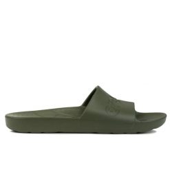 Klapki męskie na basen Crocs SLIDE. Zielone klapki i japonki męskie Crocs, bez wzorów. Za 119.00 zł.