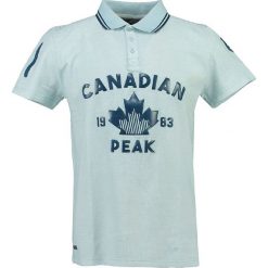 Koszulka polo "Kailand" w kolorze błękitnym. Koszulki polo męskie marki Canadian Peak. W wyprzedaży za 107.95 zł.