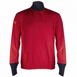 Kurtka PILOT wodoodporna, odpowiednia do wody. Czerwone kurtki męskie Hiko, bez wzorów, z neoprenu, sportowe, bez ramiączek, bez kaptura. Za 373.51 zł.