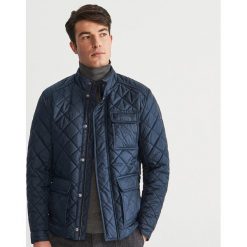 Pikowana kurtka ze stójka - Granatowy. Kurtki męskie marki Reserved. Za 239.99 zł.