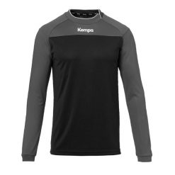 Bluza Kempa Prime. Czarne bluzy nierozpinane męskie Kempa, bez wzorów, sportowe, bez ramiączek, bez kaptura. Za 161.50 zł.