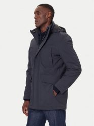 Geox Kurtka zimowa Andalo M5620F T3136 F1624 Granatowy Regular Fit. Niebieskie kurtki męskie Geox, na zimę, m, bez wzorów, z syntetyku, bez ramiączek, bez kaptura. Za 1,349.00 zł.