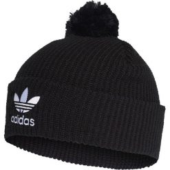 Czapka unisex Originals Beanie Pompon czarna (D98942). Czarne czapki męskie ADIDAS. Za 94.55 zł.