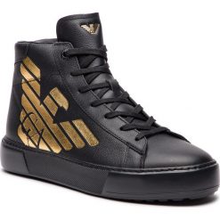 Sneakersy EA7 EMPORIO ARMANI - X8Z001 XK003 A276 Black/Gold. Czarne buty sportowe na co dzień męskie EA7 Emporio Armani, z materiału, klasyczne. Za 909.00 zł.