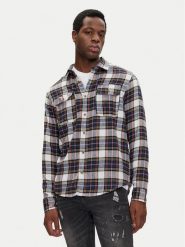 Brave Soul Koszula MSH-230KYLOS Kolorowy Regular Fit. Koszule męskie Brave Soul, m, bez wzorów, z bawełny, bez kołnierzyka, bez ramiączek. Za 79.99 zł.